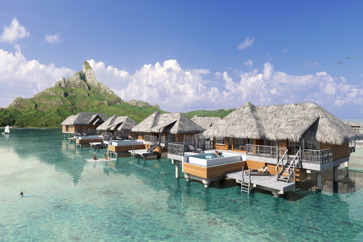 Intercontinental Bora Bora Resort Thalasso Spa Unveils 10 Pool Overwater Villas Travel Professional News