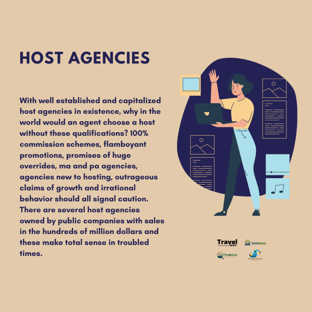 Travel Professional- Host agencies