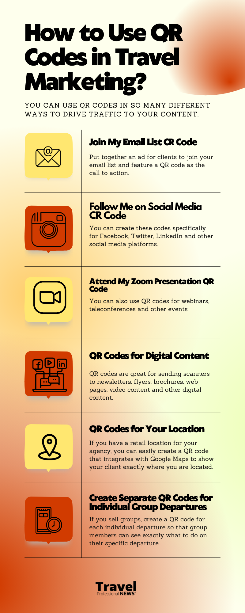 1 / 1 – What Exactly are QR Codes in your Travel Agency Marketing Infographic - TPN